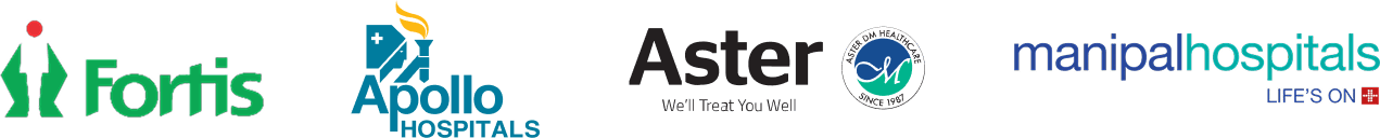 Fortis, Apollo Hospitals, Aster, Manipal Hospitals